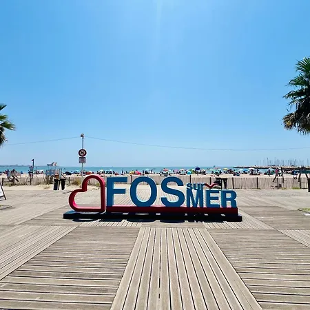 Le Coin De Mer 1 - Bord De Mer, Clim, Wifi, 4 Pers Fos-sur-Mer Exterior photo